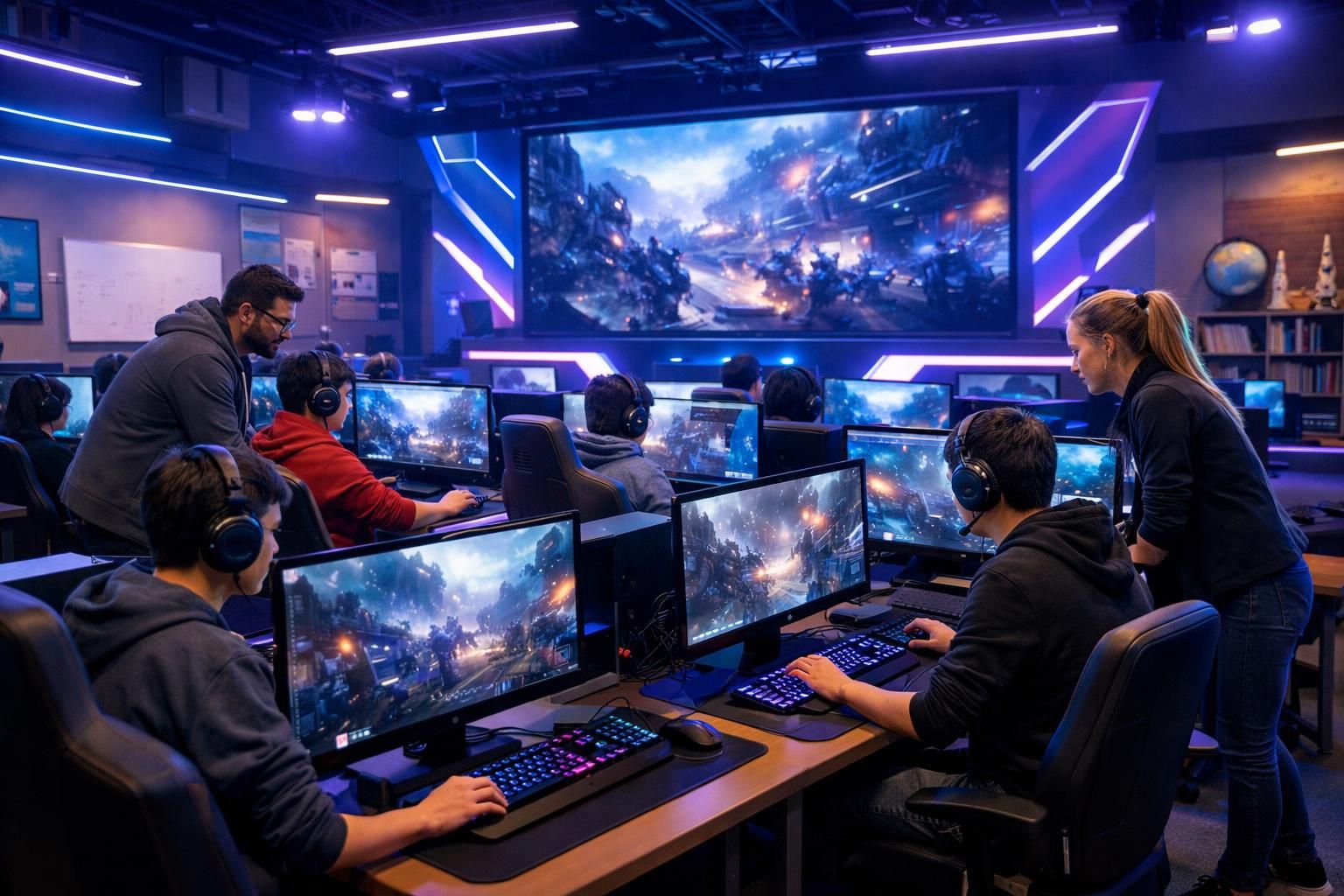 découvrez comment longview isd inaugure une arène d'esports innovante pour stimuler les compétences gaming et technologiques des élèves, favorisant leur réussite scolaire et professionnelle.